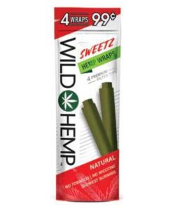 Wild Hemp Wrap 4 For 99  Sweet 20Ct
