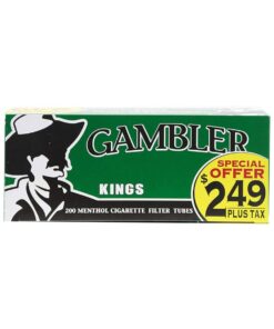 Gambler Tubes 100 Menth 200Ct