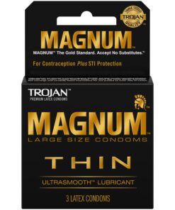 TROJAN THIN MAGNUM 3CT