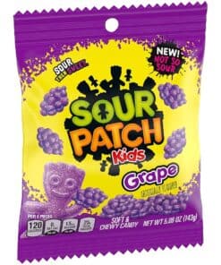 Big Bag Sour Patch Kids Grape 5Oz