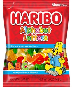 Big Bag Haribo Alphabet Letters 5 Oz