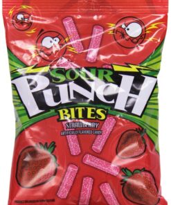 Big Bag Sour Punch Bites Strawb.5 Oz