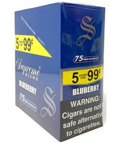 Supreme Cig 5/$1.49 Blueberry 15/5 Pk