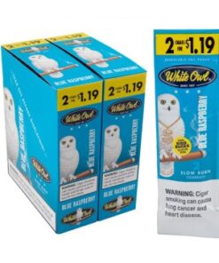 White Owl Cigl Blue Raspberry 2For 1.19