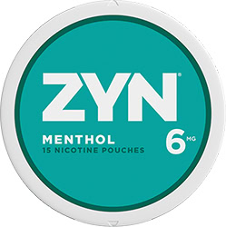 Zyn 6Mg Menthol Nicotine Pouches 5Ct