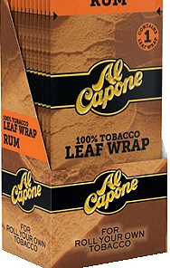 Al Capone Leaf Wrap Rum 18Ct