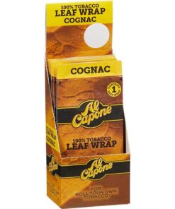 Al Capone Leaf Wrap Cognac 18Ct