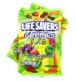 BIG BAG GUMMI SAVER SOUR 7OZ