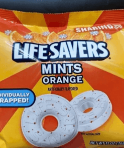 Big Bag Lifesaver Hard Mint Orange 6Oz