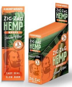 Zig Zagz Hemp Wraps Natural Island Vibes