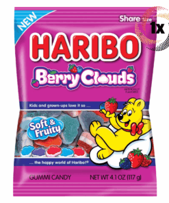 Big Bag Haribo Berry Clouds 4.1 Oz