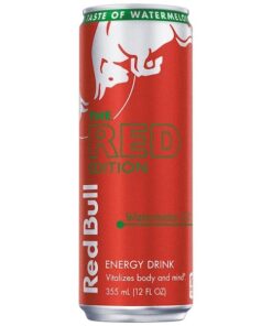 Large Red Bull Energy Drink Watermelon 12Oz