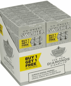 Swisher Mini Diamond.B1G1 Twin Pk 20/6Pk