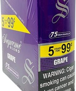Supreme Cig 5/$1.49 Grape 15/5 Pk