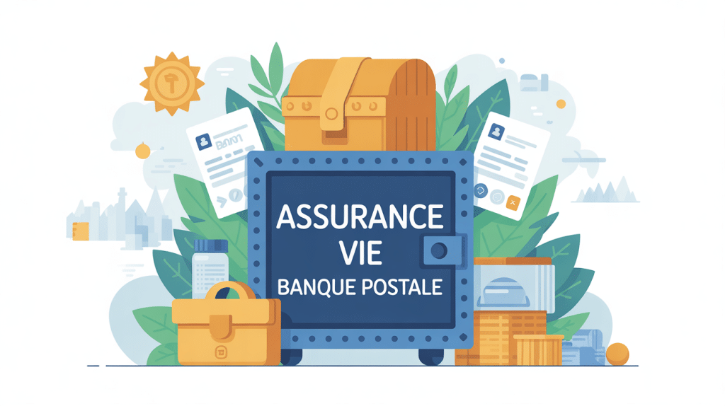 assurance vie banque postale attention problème illustration sécurité