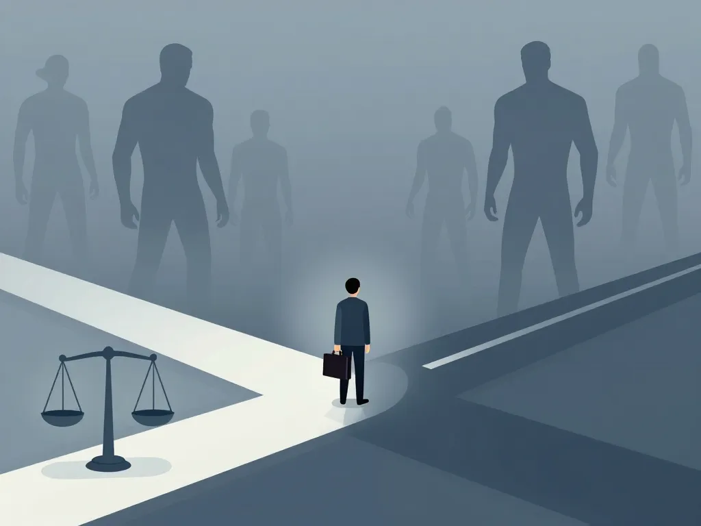 deux chemins mise en demeure intimidation croisée