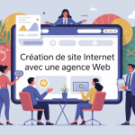 création site internet agence limitless.com équipe professionnelle