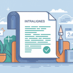 intralignes illustration lisibilité mise en page