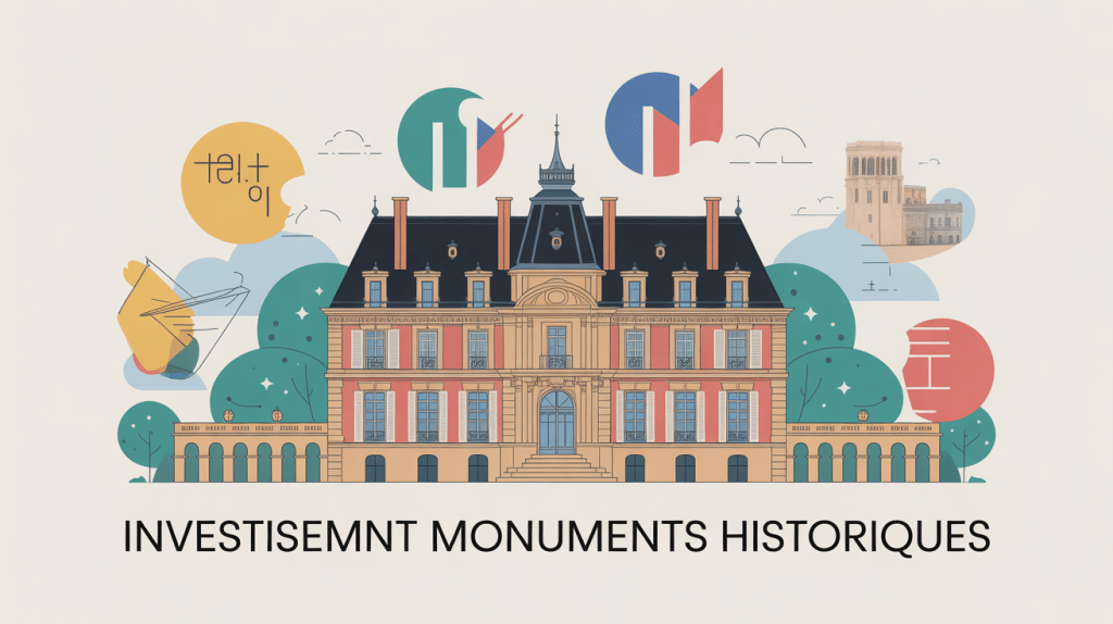 illustration investir dans les monuments historiques en France