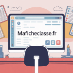illustration gestion fiches élèves maficheclasse.fr