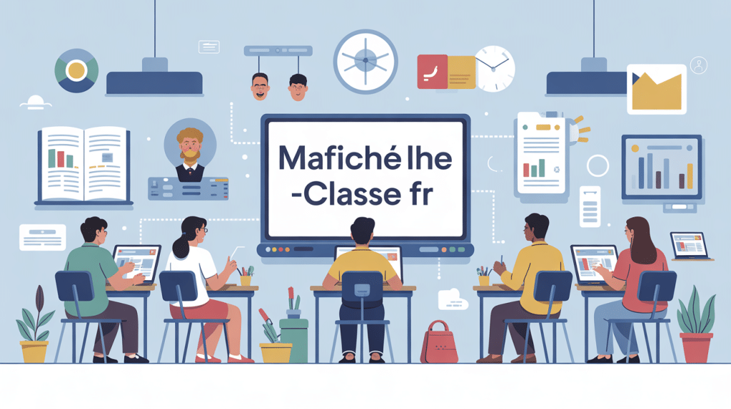 Organisation numérique maficheclasse fr sécurisée enseignants