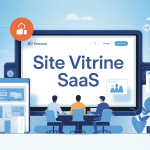 illustration site vitrine saas roumane and companies