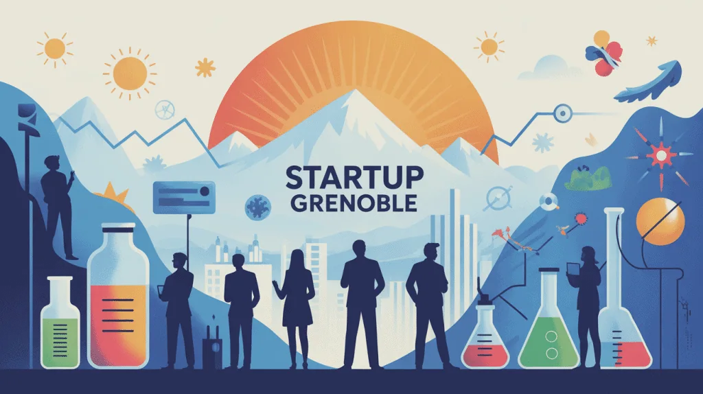 startup grenoble illustration écosystème innovation