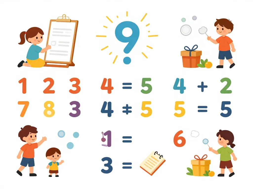 illustration enfants mémorisent tables de 20 facilement