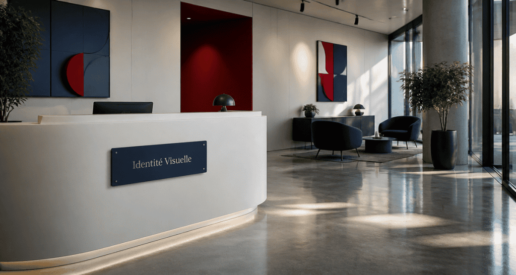 Entreprise image accueil design moderne