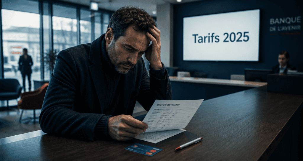 faut il retirer son argent des banques en 2025, client inquiet agence bancaire