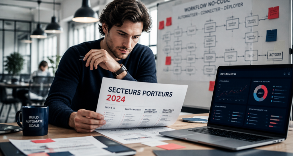 idee de business 2024 jeune entrepreneur dashboard IA
