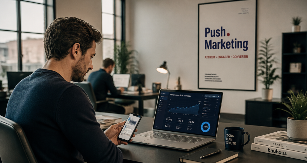 push marketing marketeur notifications smartphone