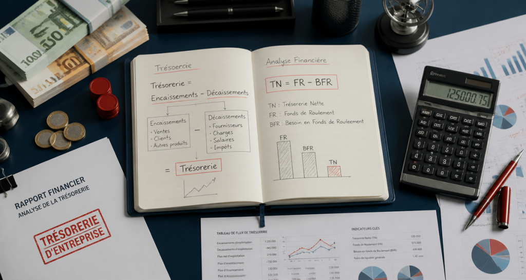 trésorerie def carnet calcul et schémas financiers