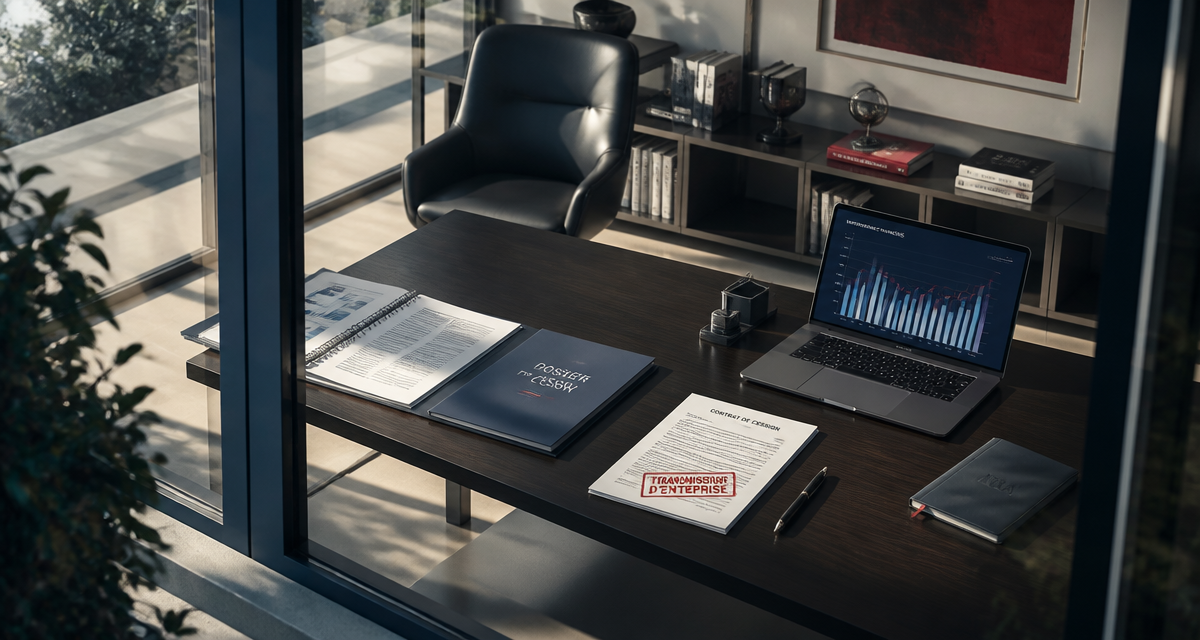 comment vendre son entreprise bureau moderne