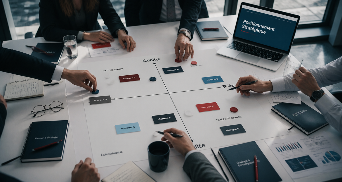 positionnement d une entreprise sur mapping concurrentiel