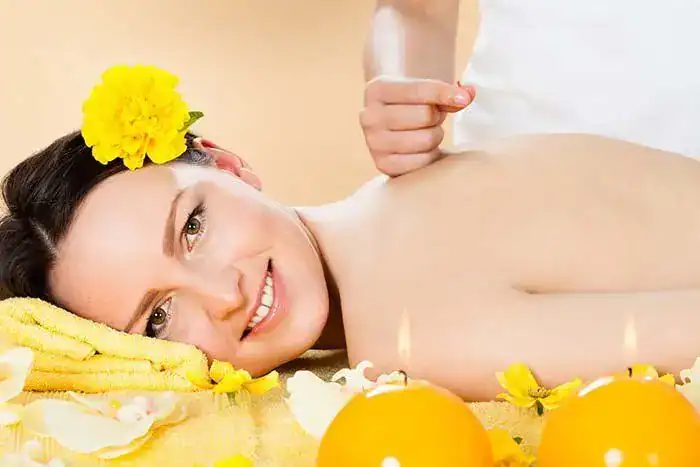 Relaxing massage therapy for stress relief and muscle relaxation at Physio-medicine London.