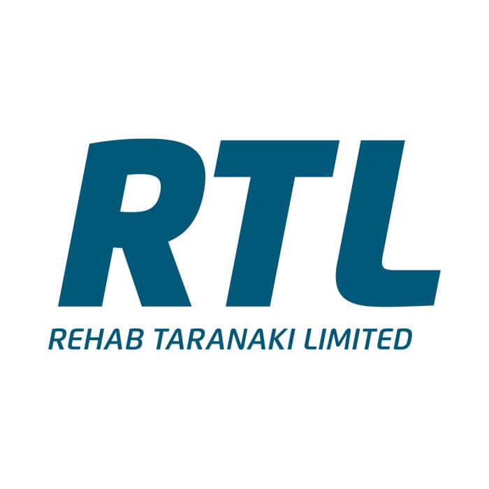 RTL Rehab Taranaki Limited logo, rehabilitation and physiotherapy services in New Zealand.