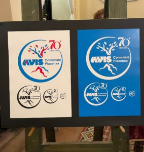 Logo 70 anni AVIS COMUNALE PIACENZA