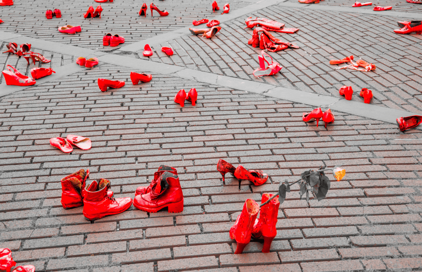 scarpe rosse - no alla violenza sulle donne