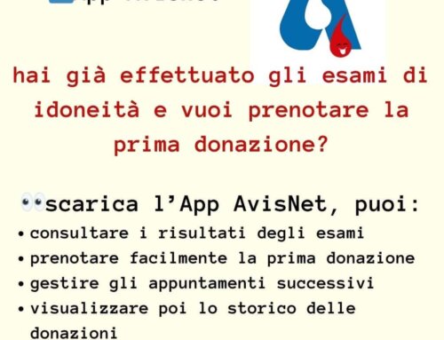 VUOI SAPERE SE HAI RICEVUTO L’IDONEITA’ A DONARE?