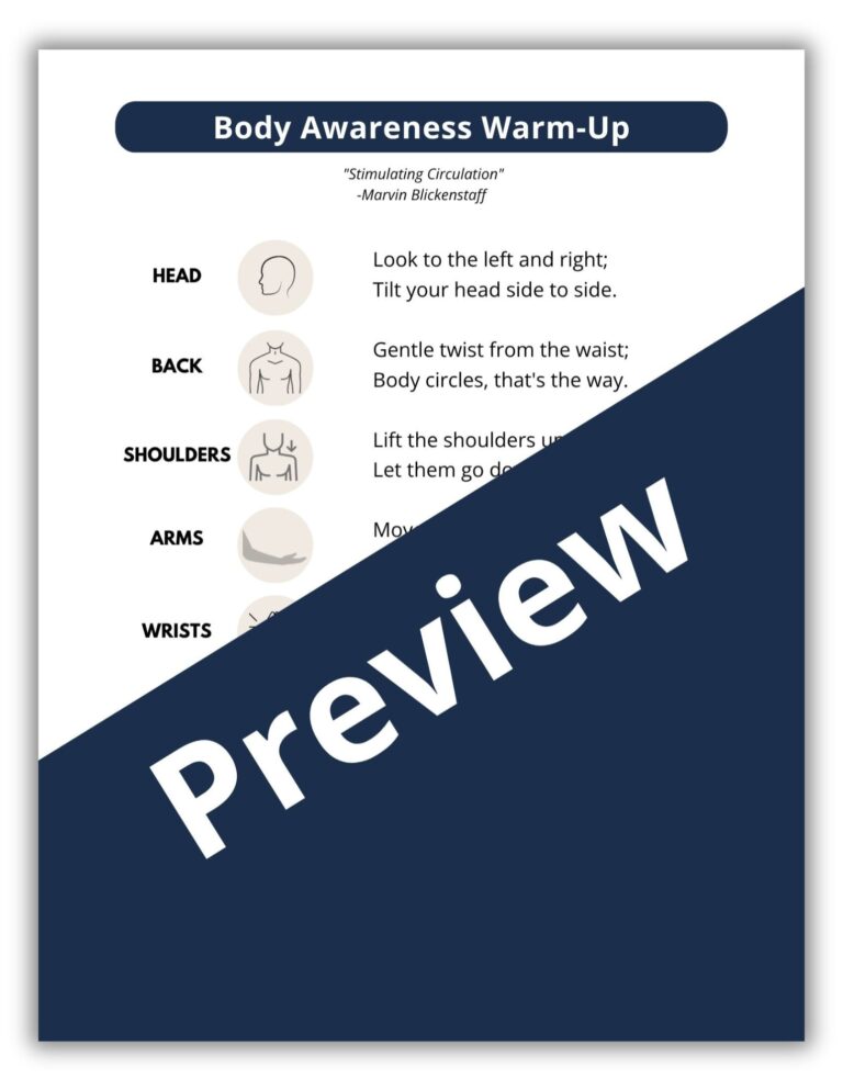 Body Awareness Warm-Up_Preview