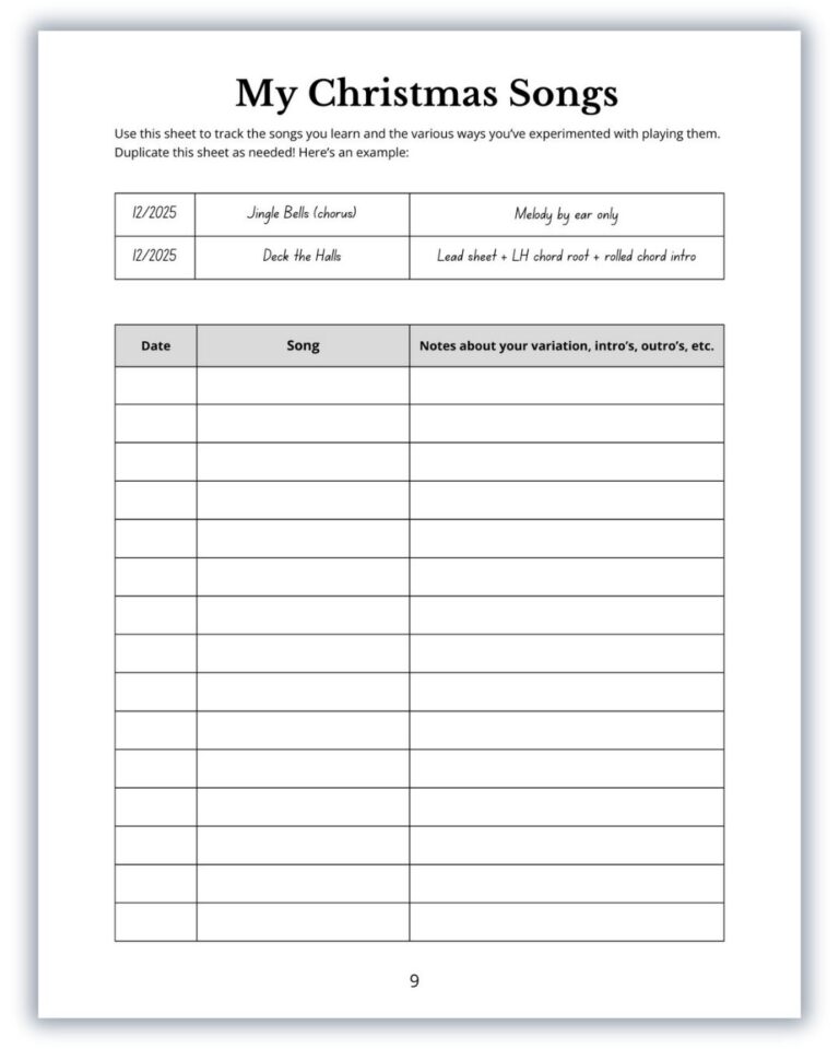 Preview-My Christmas Songs