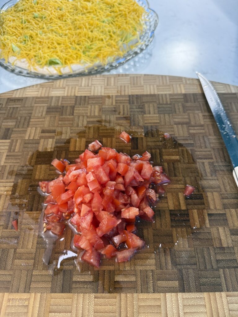 drying tomatoes