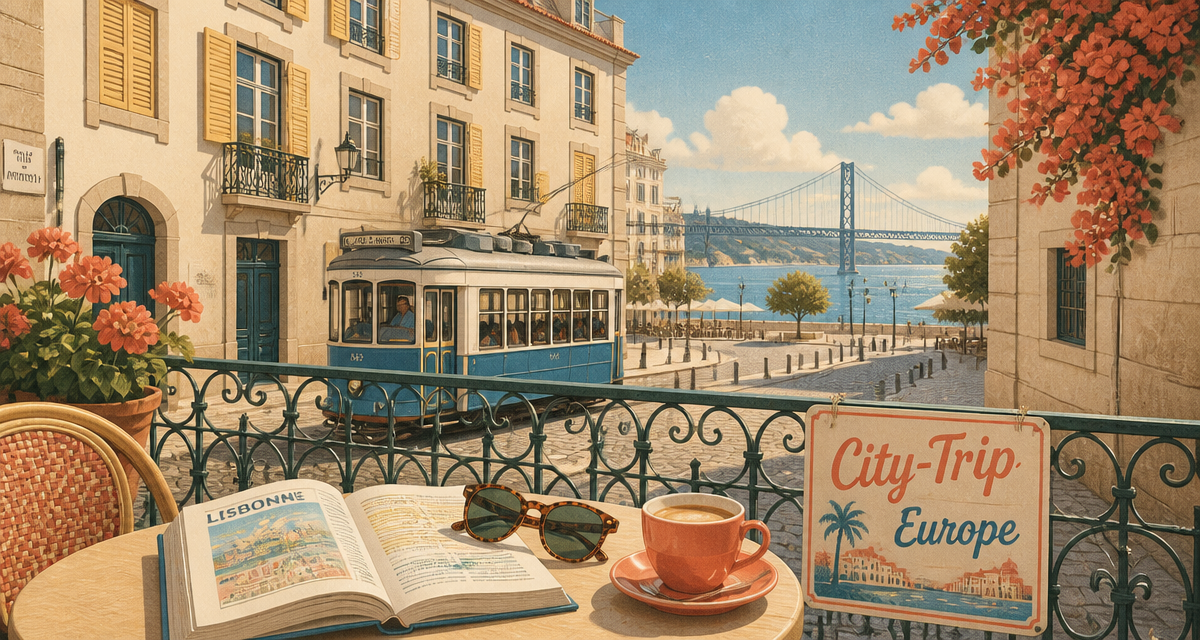 terrasse café vue ville europe matin