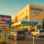 hotel brive la gaillarde proche autoroute facade