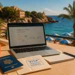 travail nomade terrasse méditerranée visa