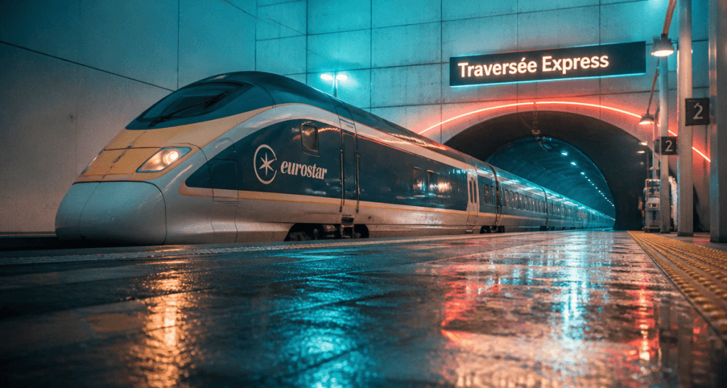 Tunnel sous la Manche durée traversée train Eurostar