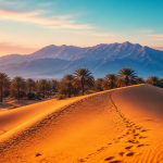 maroc paysage dunes oasis atlas