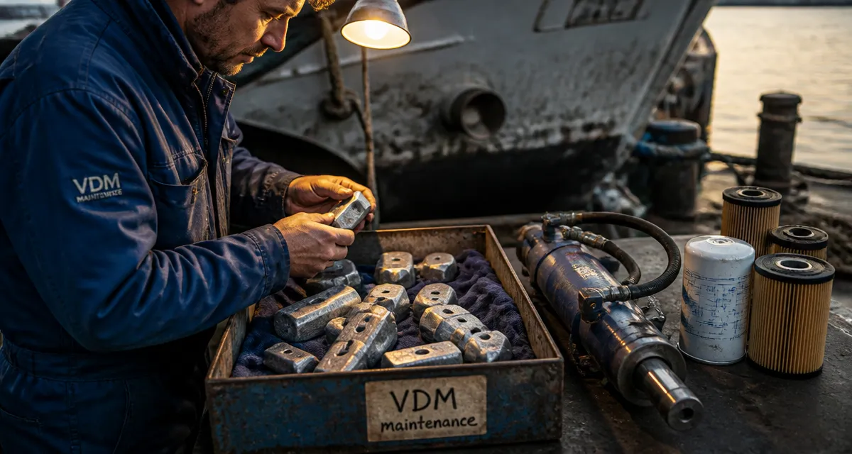 Vidal diffusion marine : anodes sacrificielles pour sécurité des navires, technicien maintenance