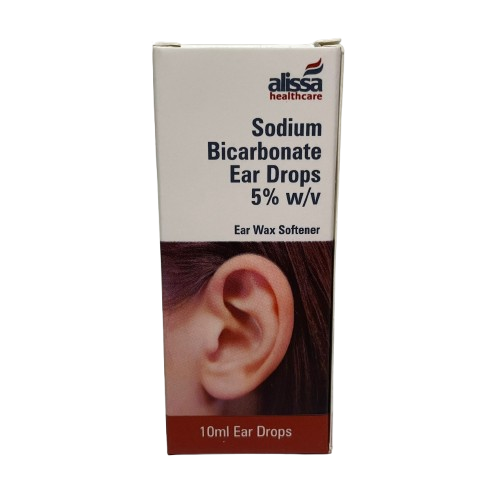 Sodium Bicarbonate 5% w/v Ear drops